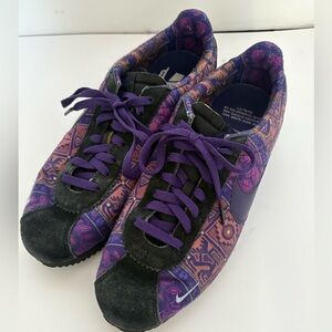 Nike Vibrant Purple and Black Sneakers
